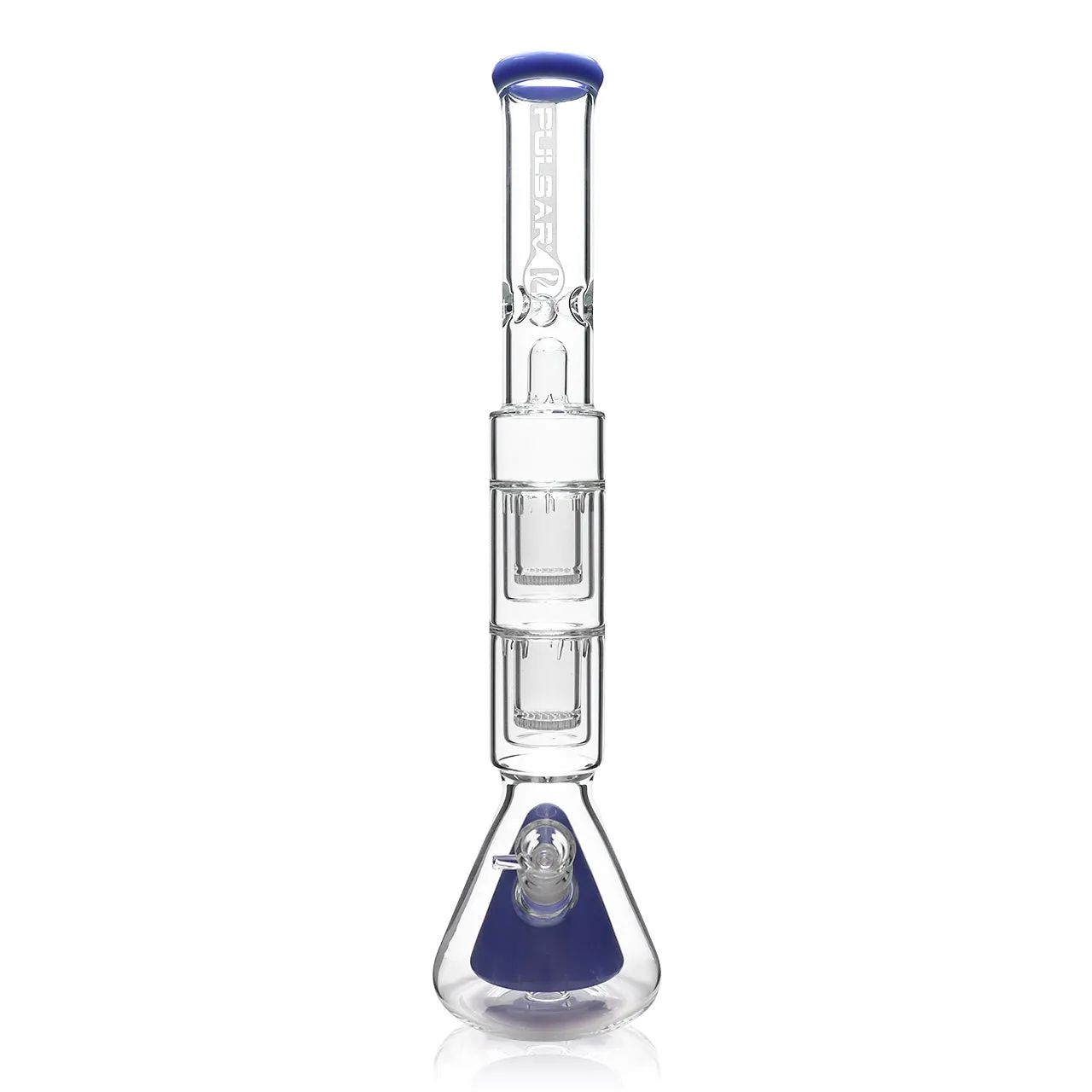 Pulsar 21" Quad Perc Beaker Bong