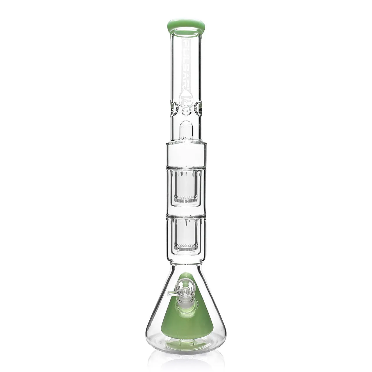 Pulsar 21" Quad Perc Beaker Bong