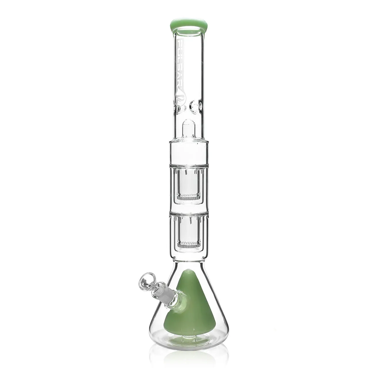 Pulsar 21" Quad Perc Beaker Bong