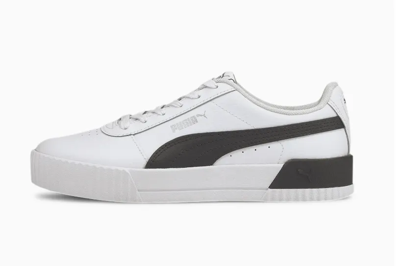 Puma women's sneakers shoe Carina L 370325 21 white black