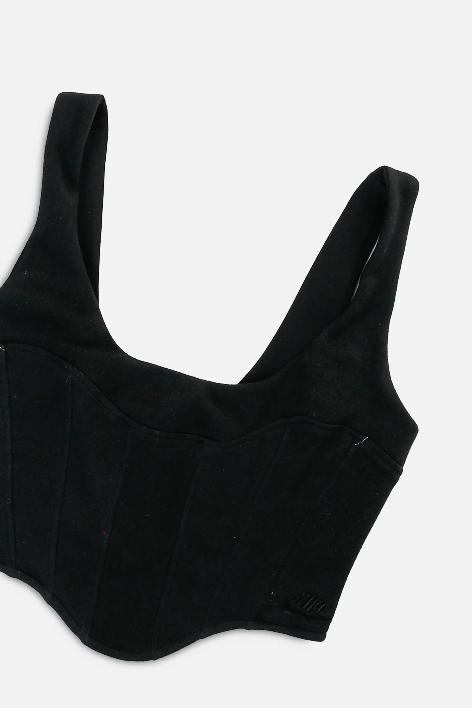 Rework Nike Sweatshirt Bustier - M