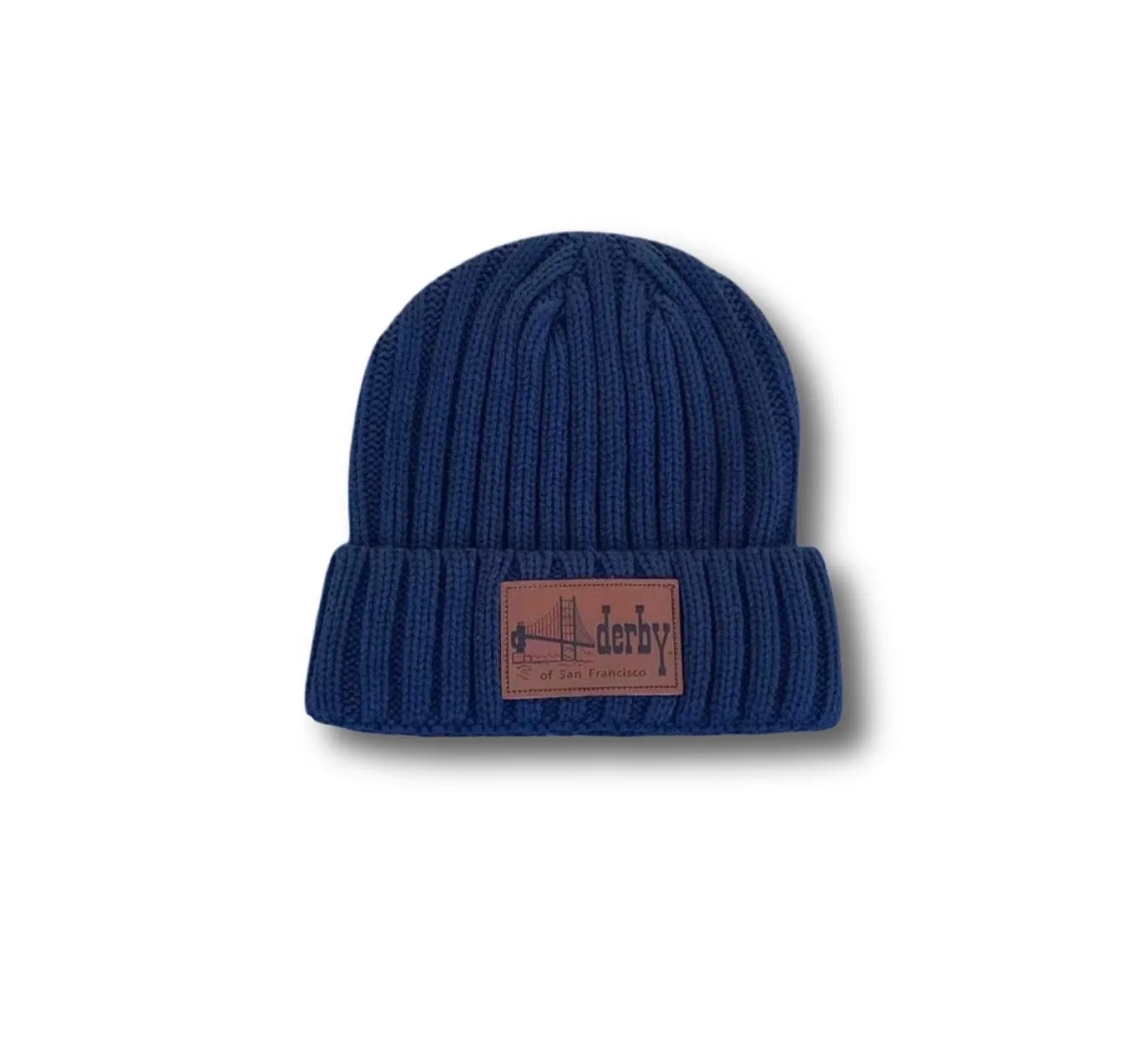 Ribbed Beanie Navy