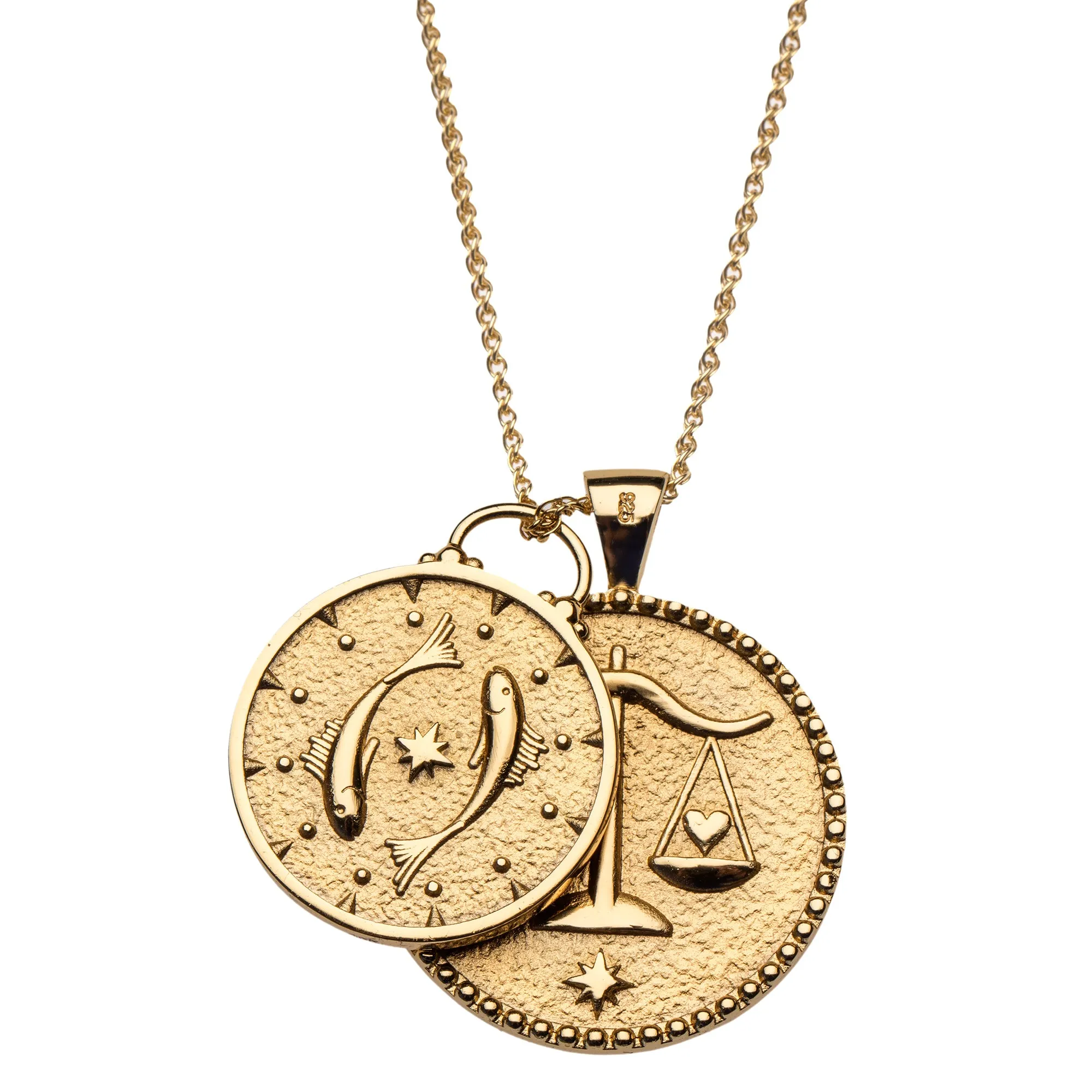 SAGITTARIUS JW Zodiac Pendant Coin - Nov 22 - Dec 21