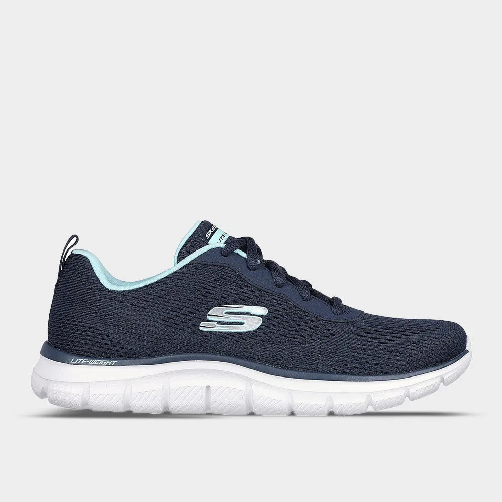 Skechers Womens Track Sneaker Navy/White _ 173899 _ Navy