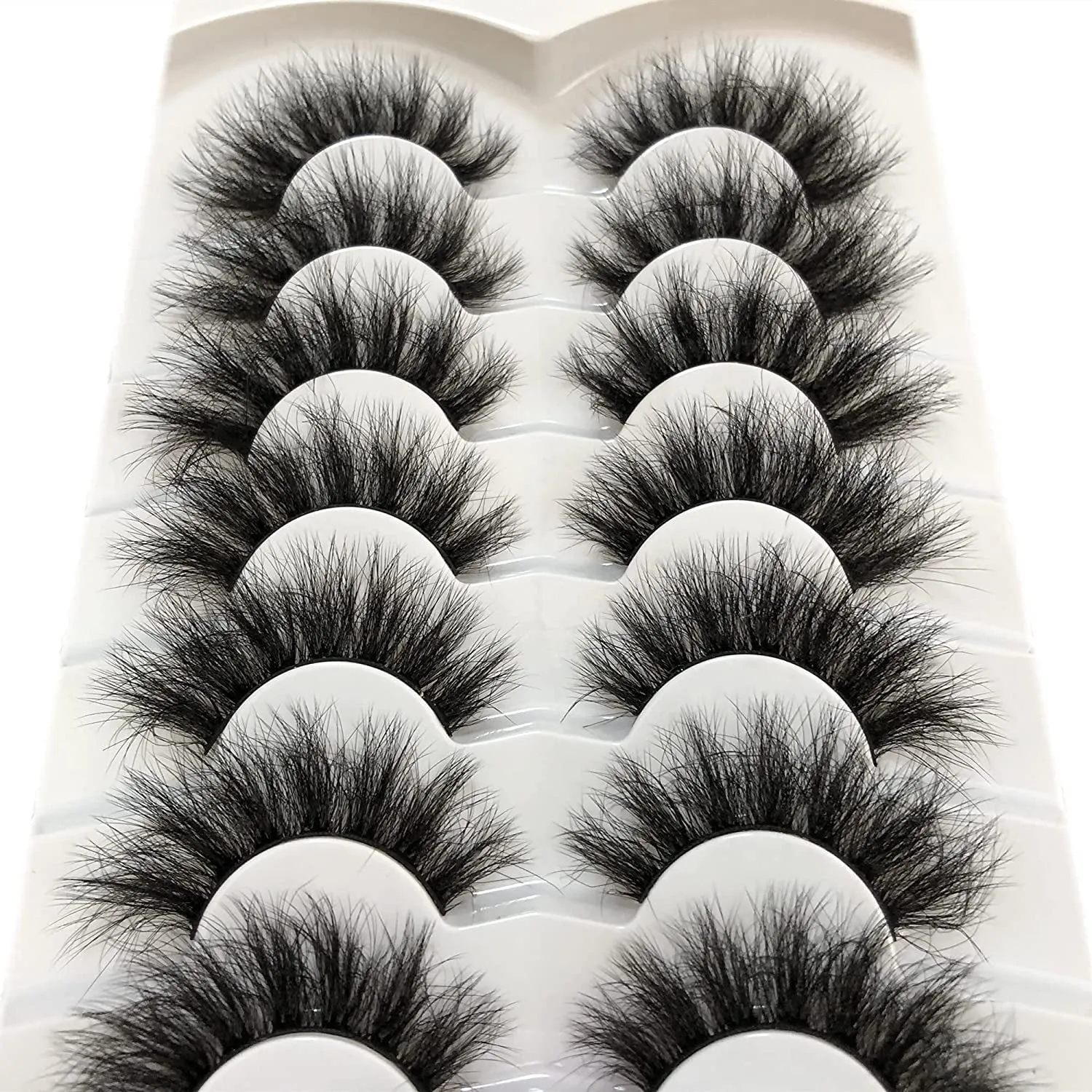 Spring False Eyelashes Fluffy Mink Lashes Cat-Eye Look