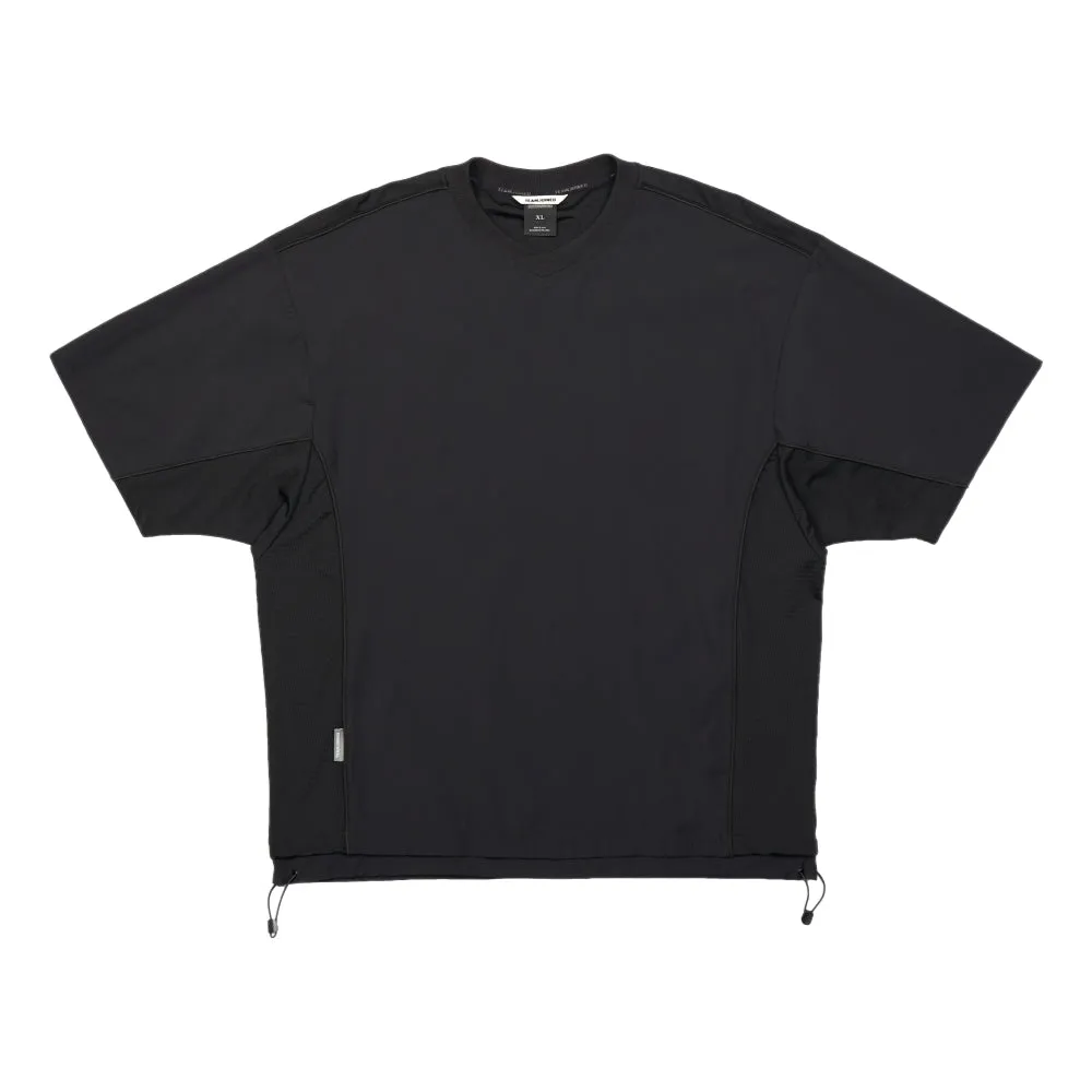 TEAMJOINED JOINED URBAN PANELED EXTRA-OVERSIZED JERSEY-BLACK