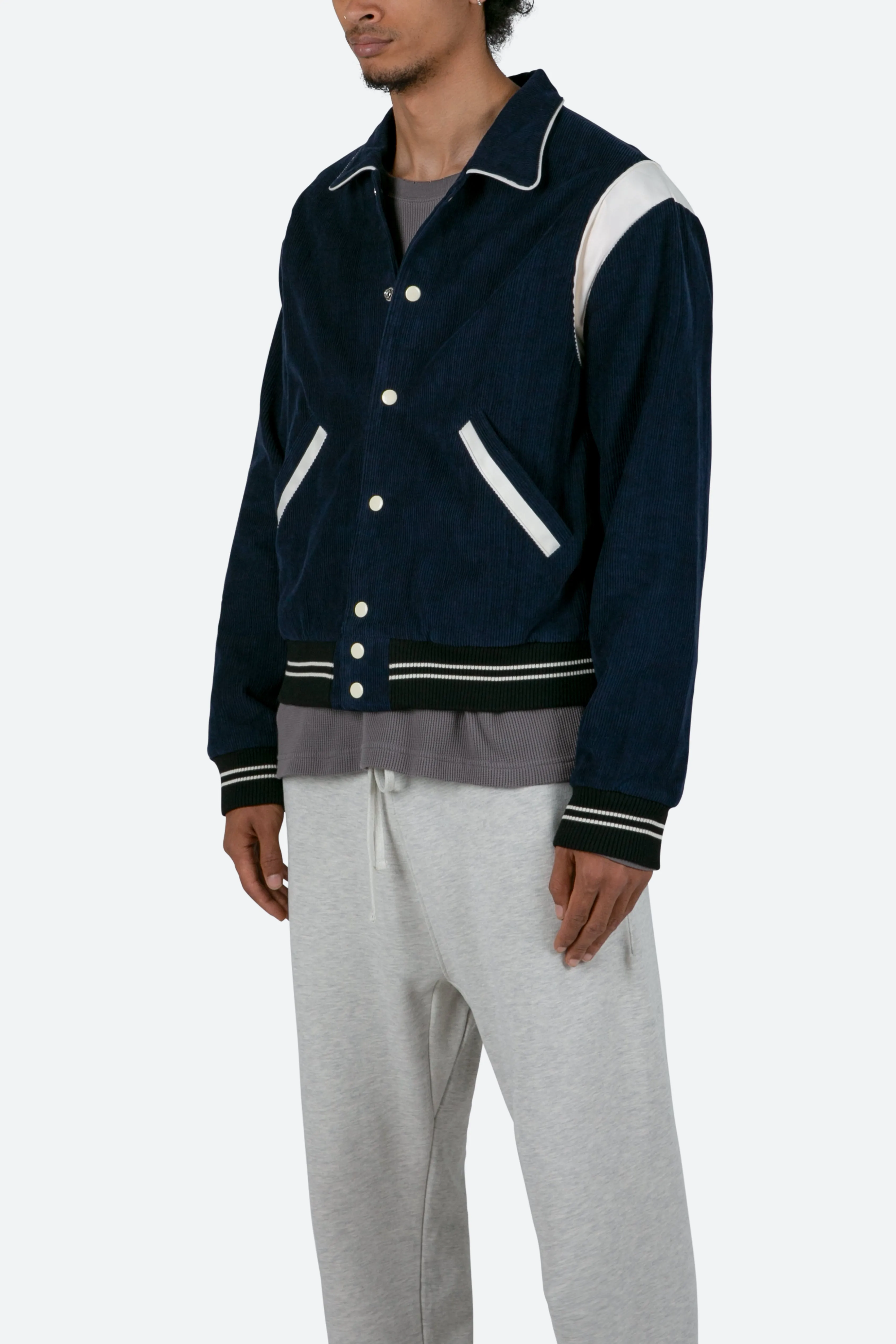 Teddy Jacket - Navy