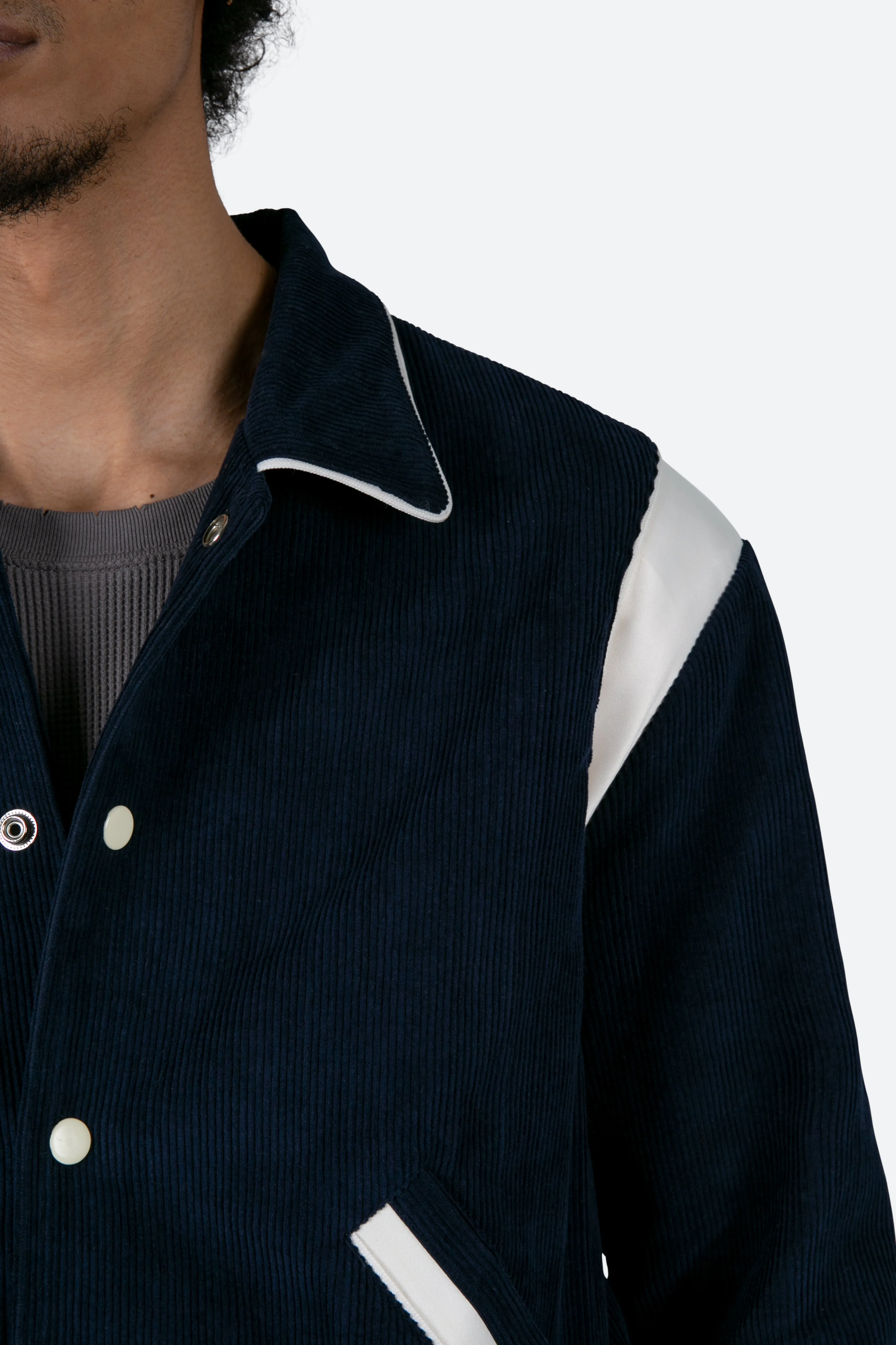 Teddy Jacket - Navy