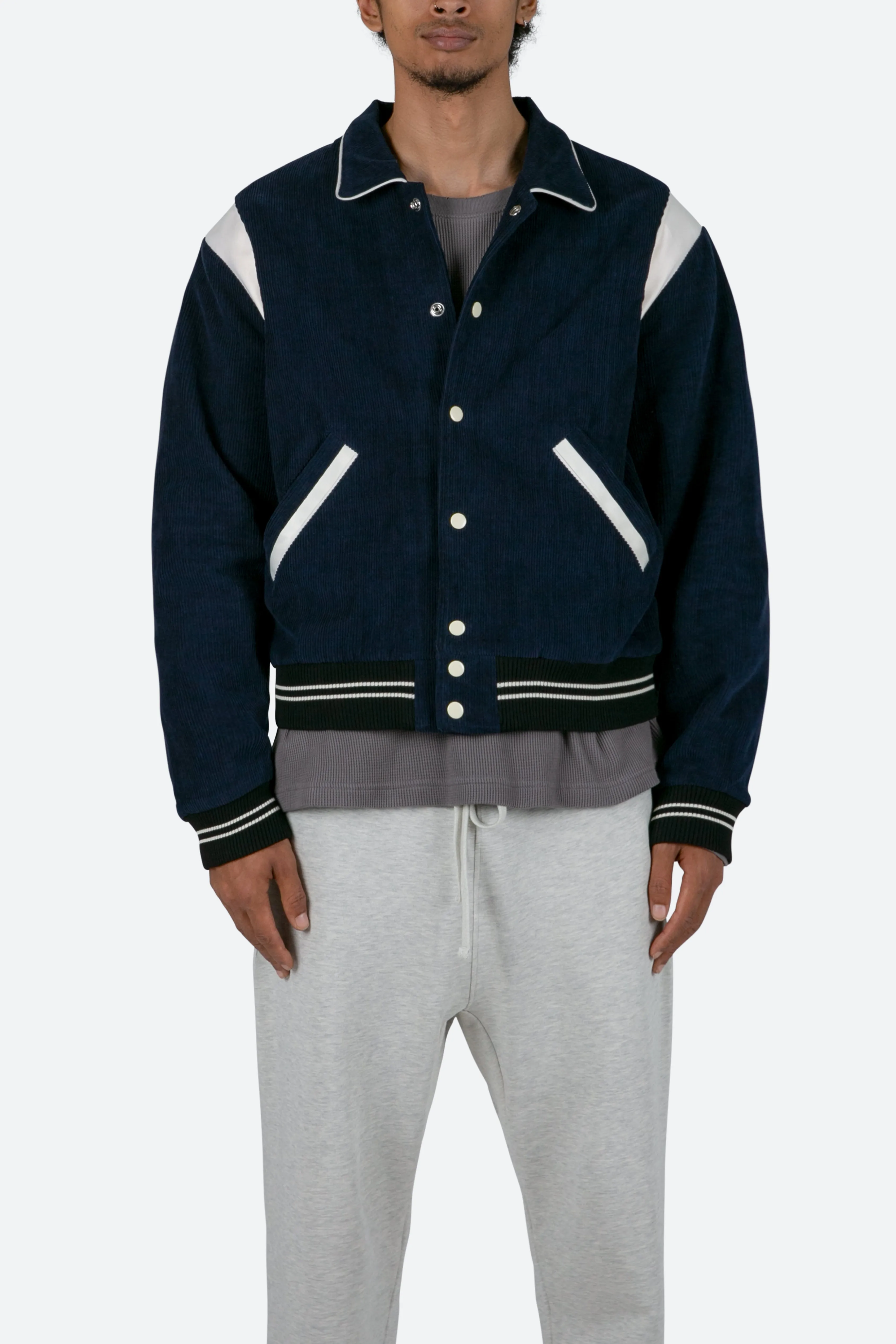 Teddy Jacket - Navy