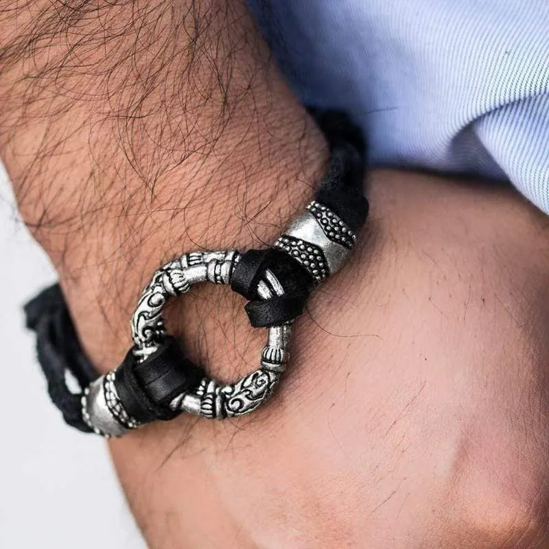 The Navigator Black Urban Man Bracelet