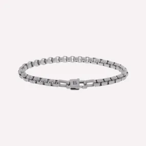 Urban Edge 5mm Box Chain Bracelet Silver