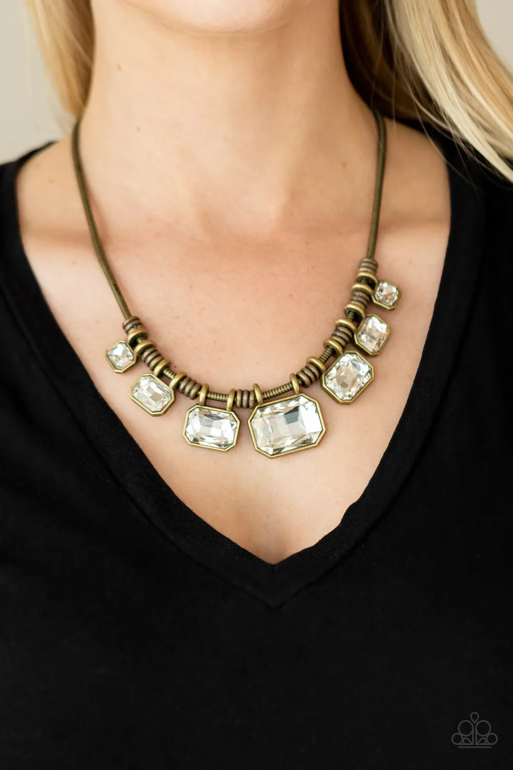 Urban Extravagance Brass-Necklace