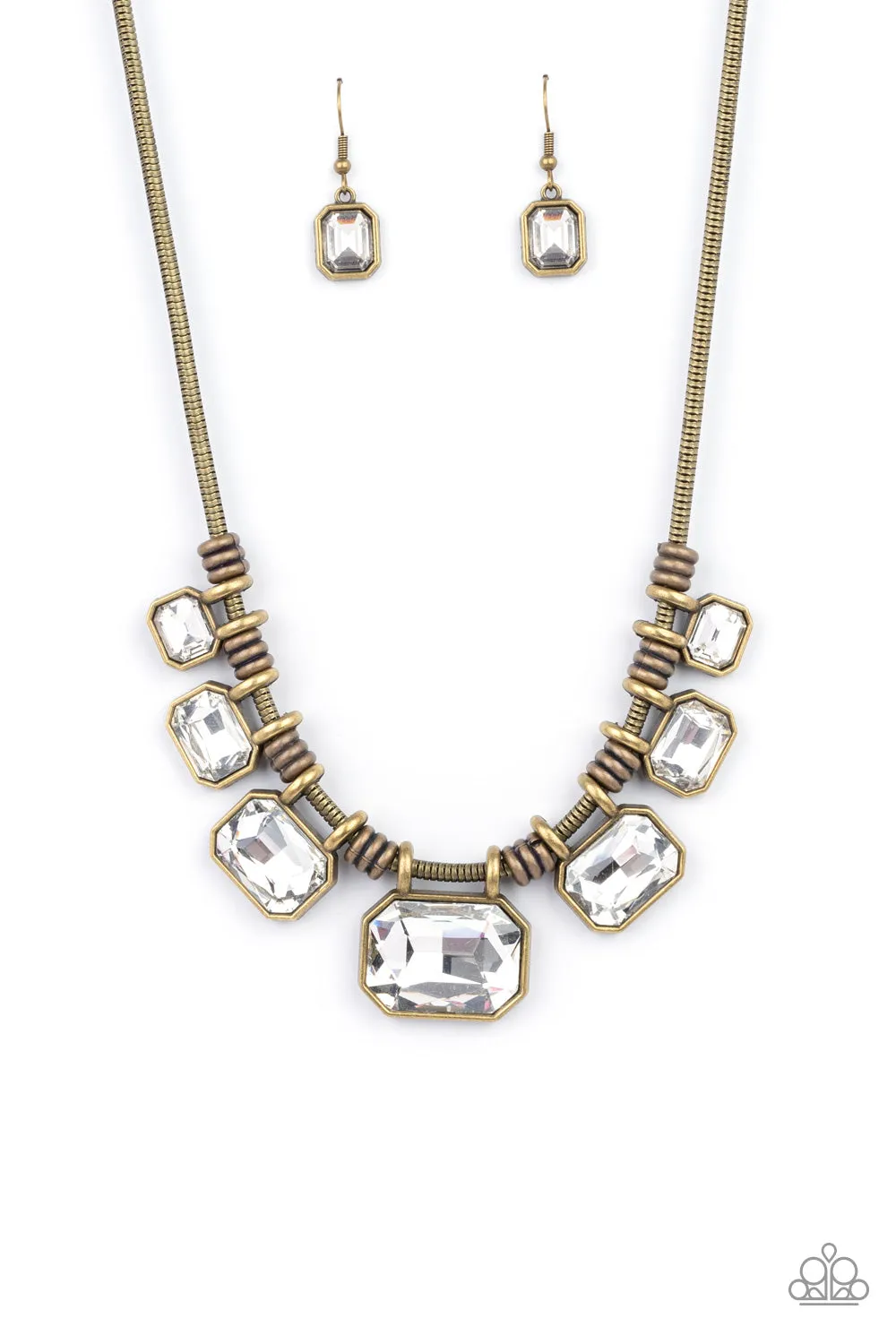 Urban Extravagance Brass-Necklace