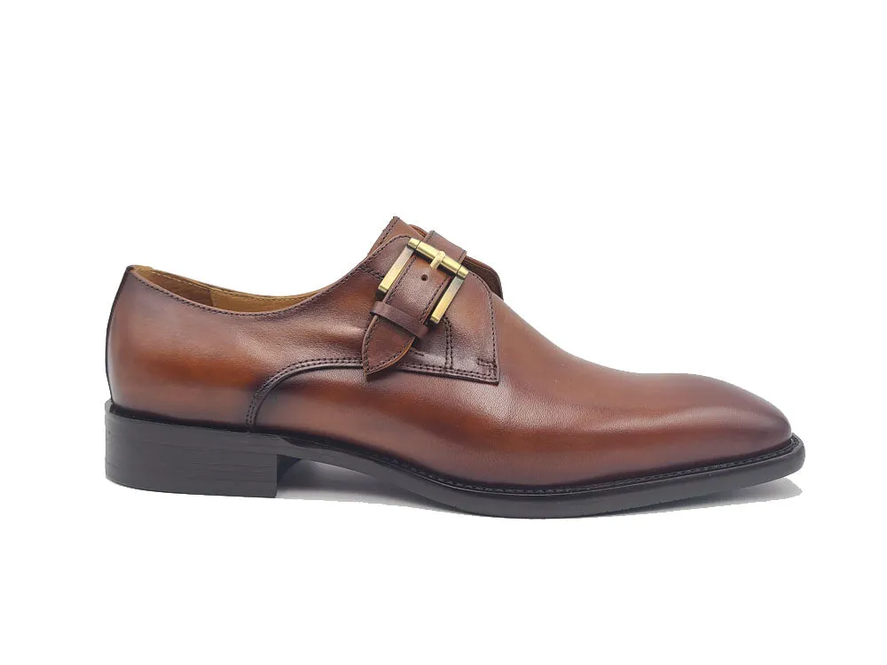 Versatile Fashion Single Monk Strap Loafer