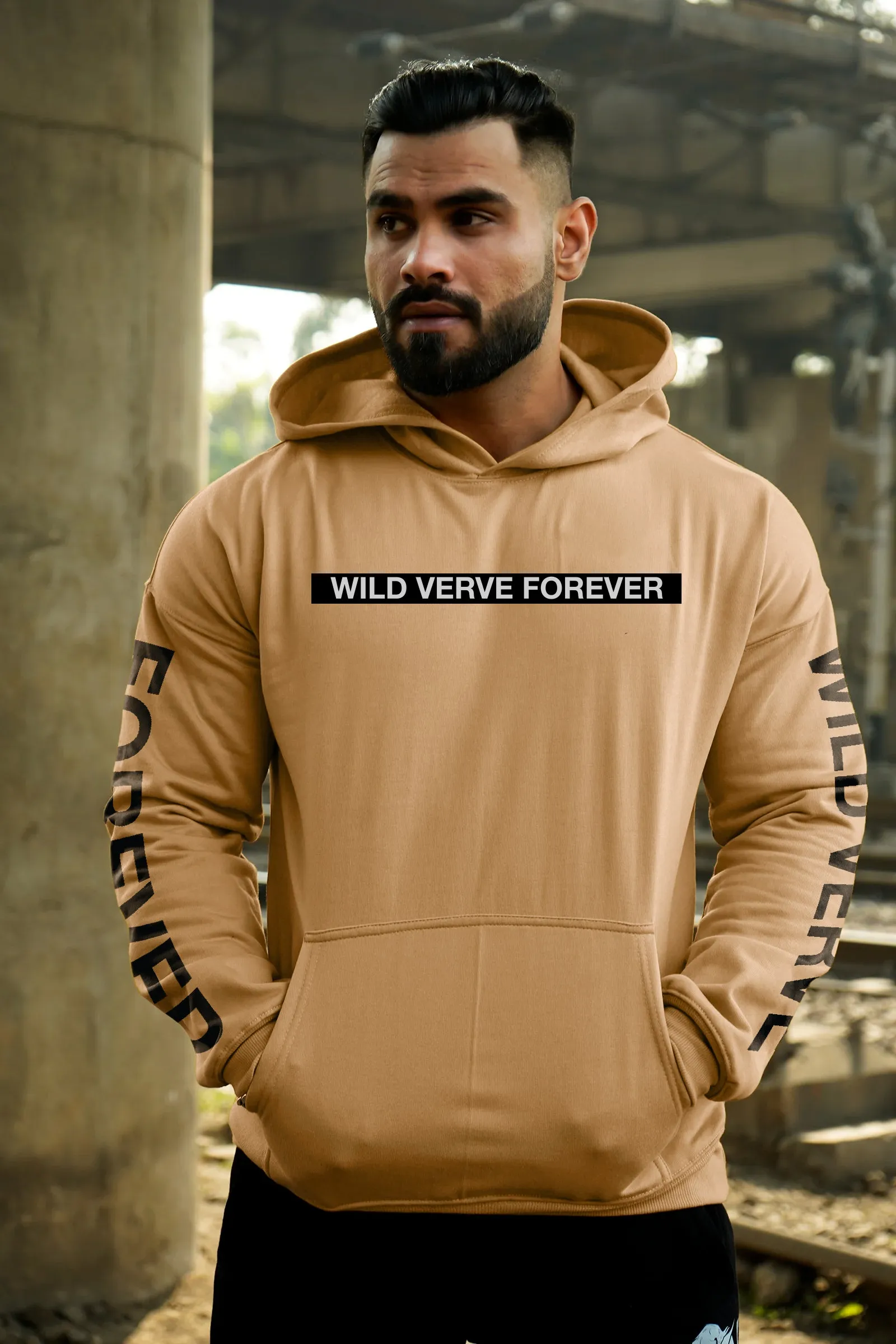 WILD VERVE FOREVER Streetwear Coord (BEIGE)