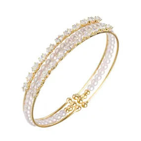 Women's Fashion Beads Gemstone Bangle