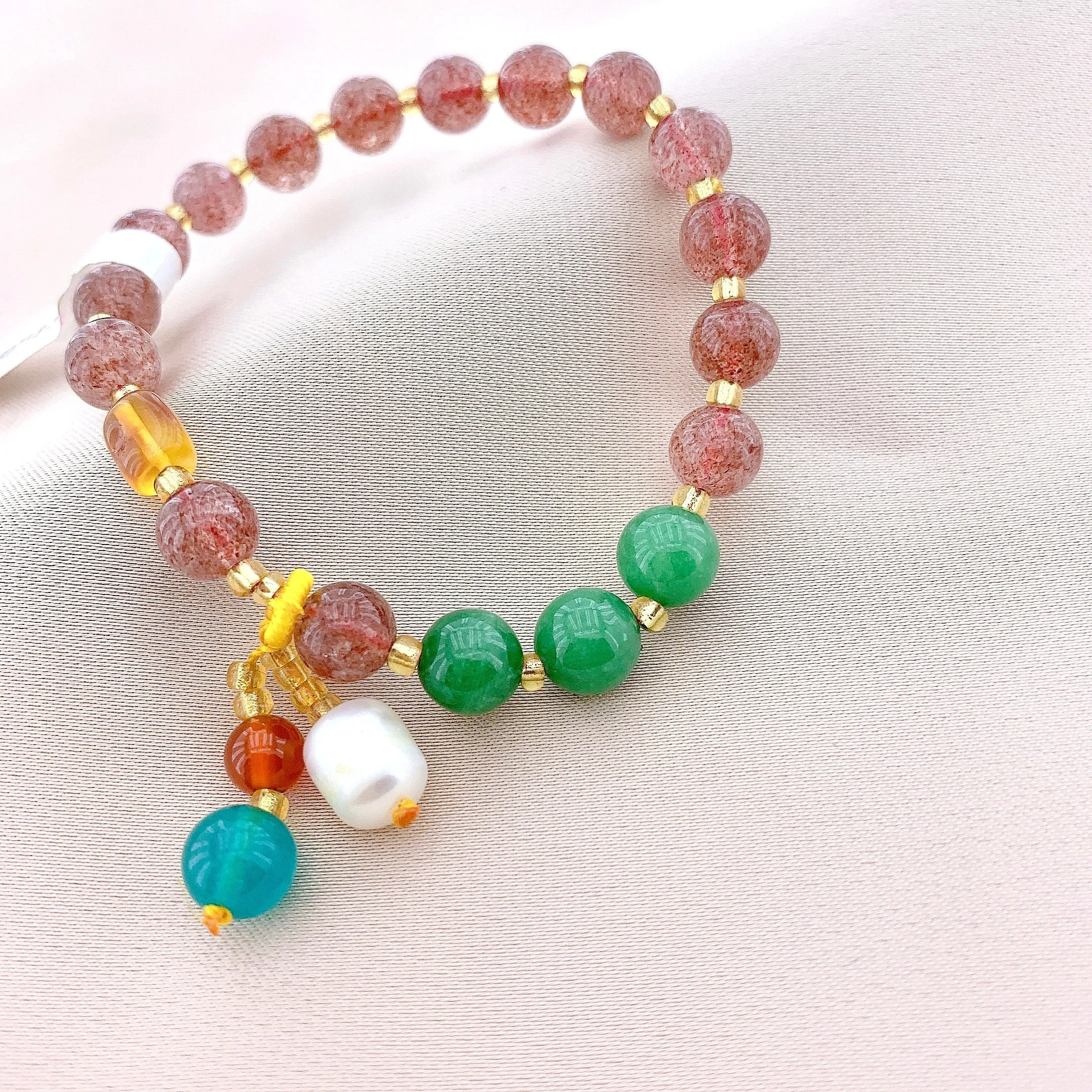 Women's Fashion Beads Gemstone Bracelet