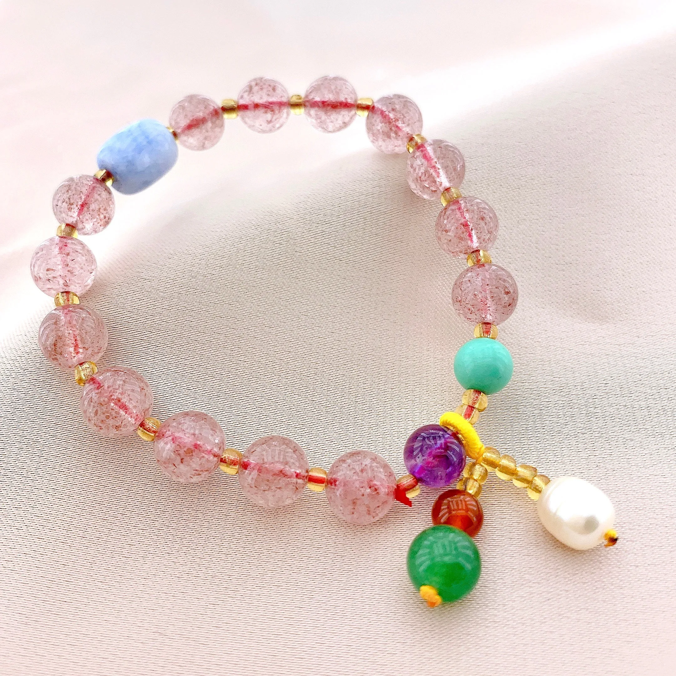 Women's Fashion Beads Gemstone Bracelet