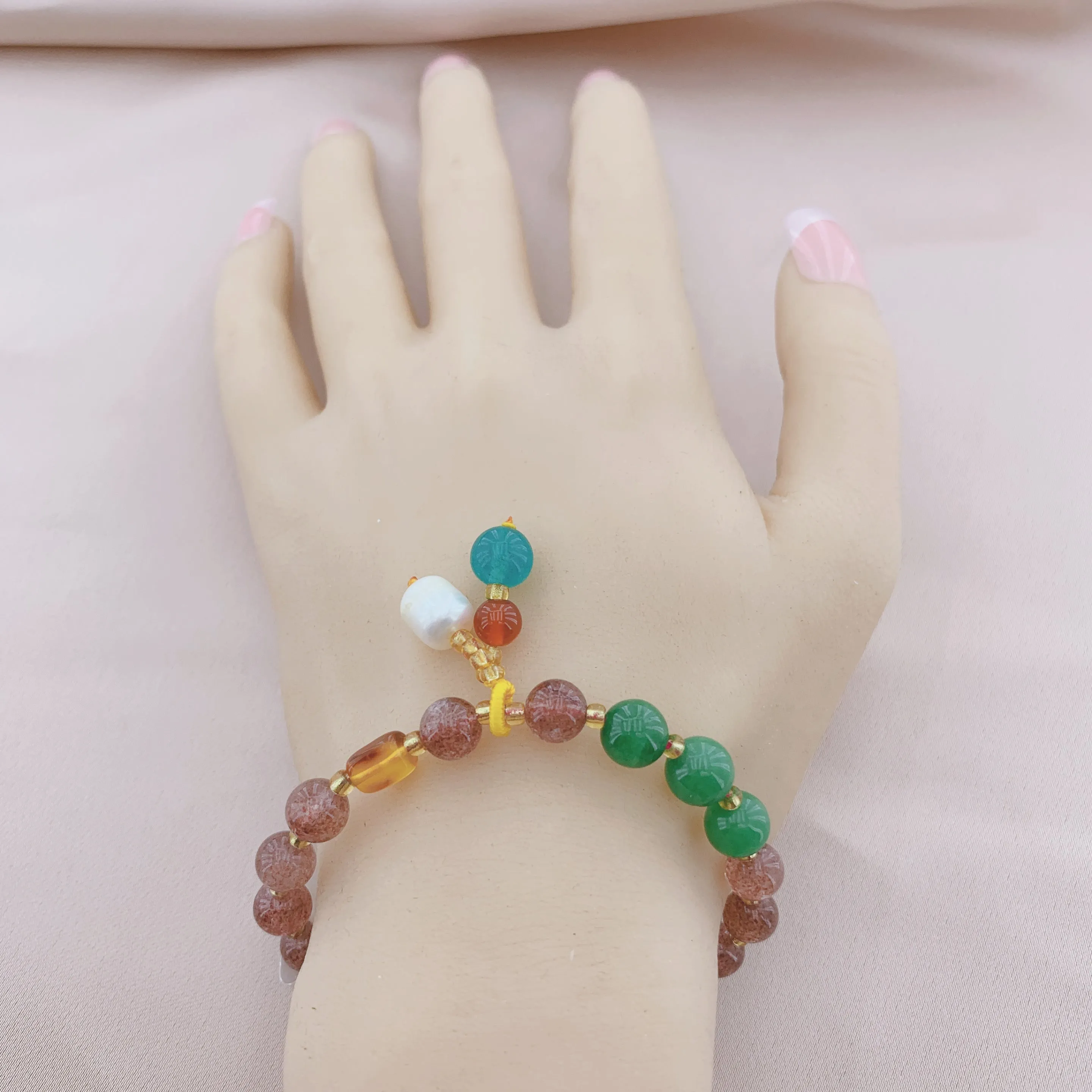 Women's Fashion Beads Gemstone Bracelet