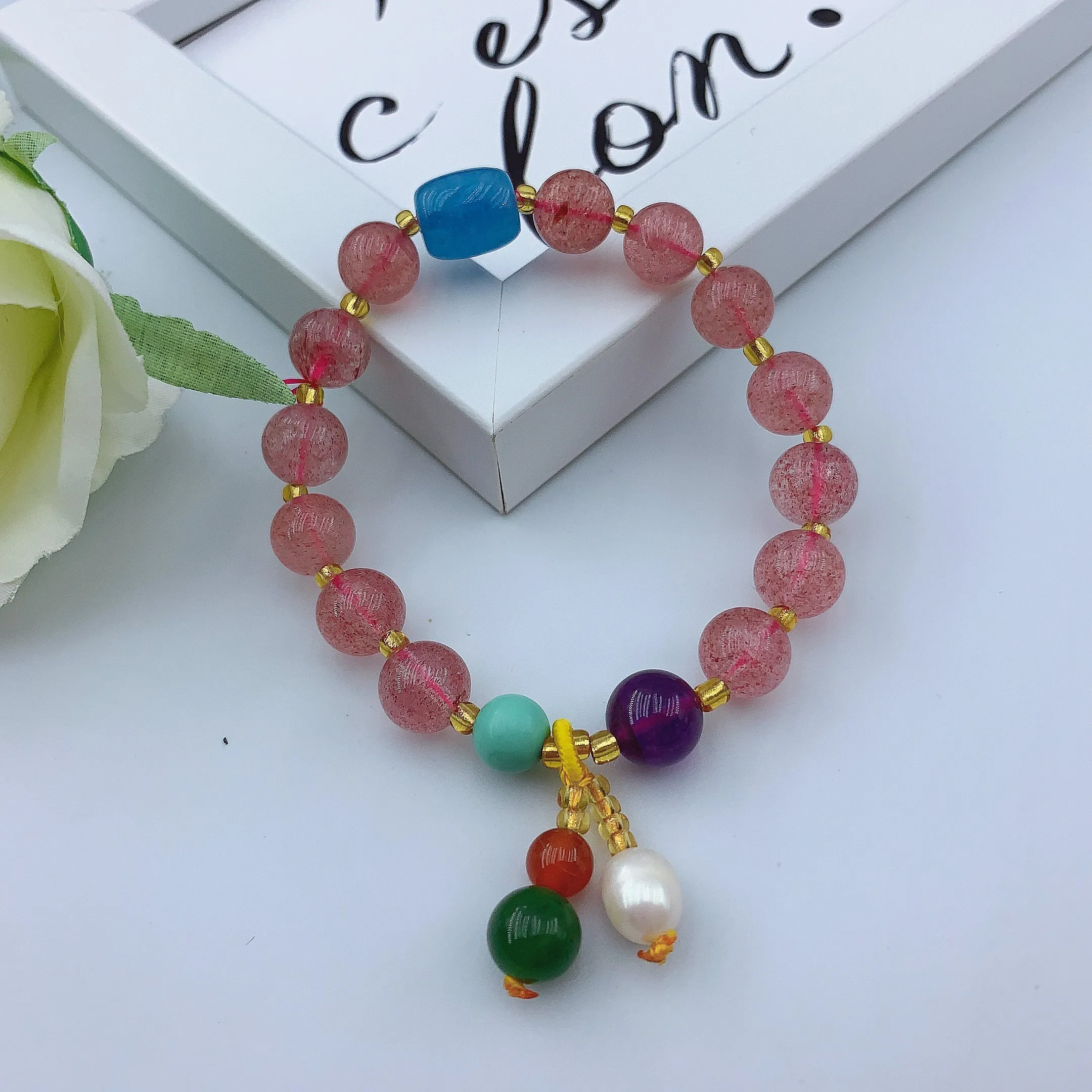 Women's Fashion Beads Gemstone Bracelet