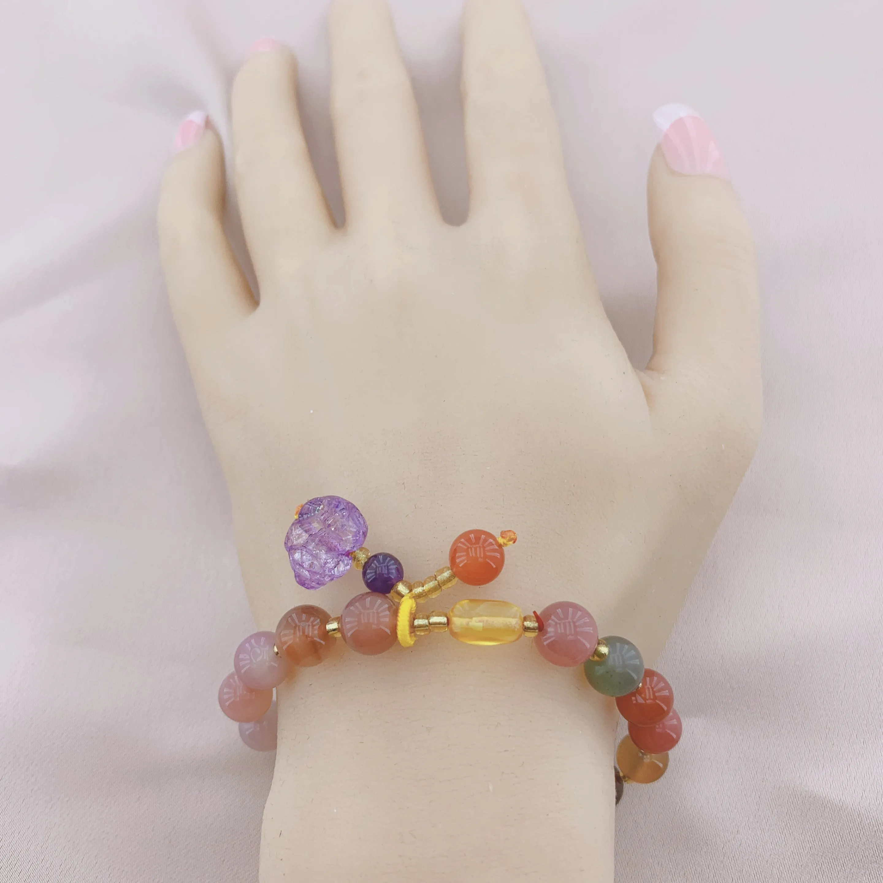 Women's Fashion Beads Gemstone Bracelet