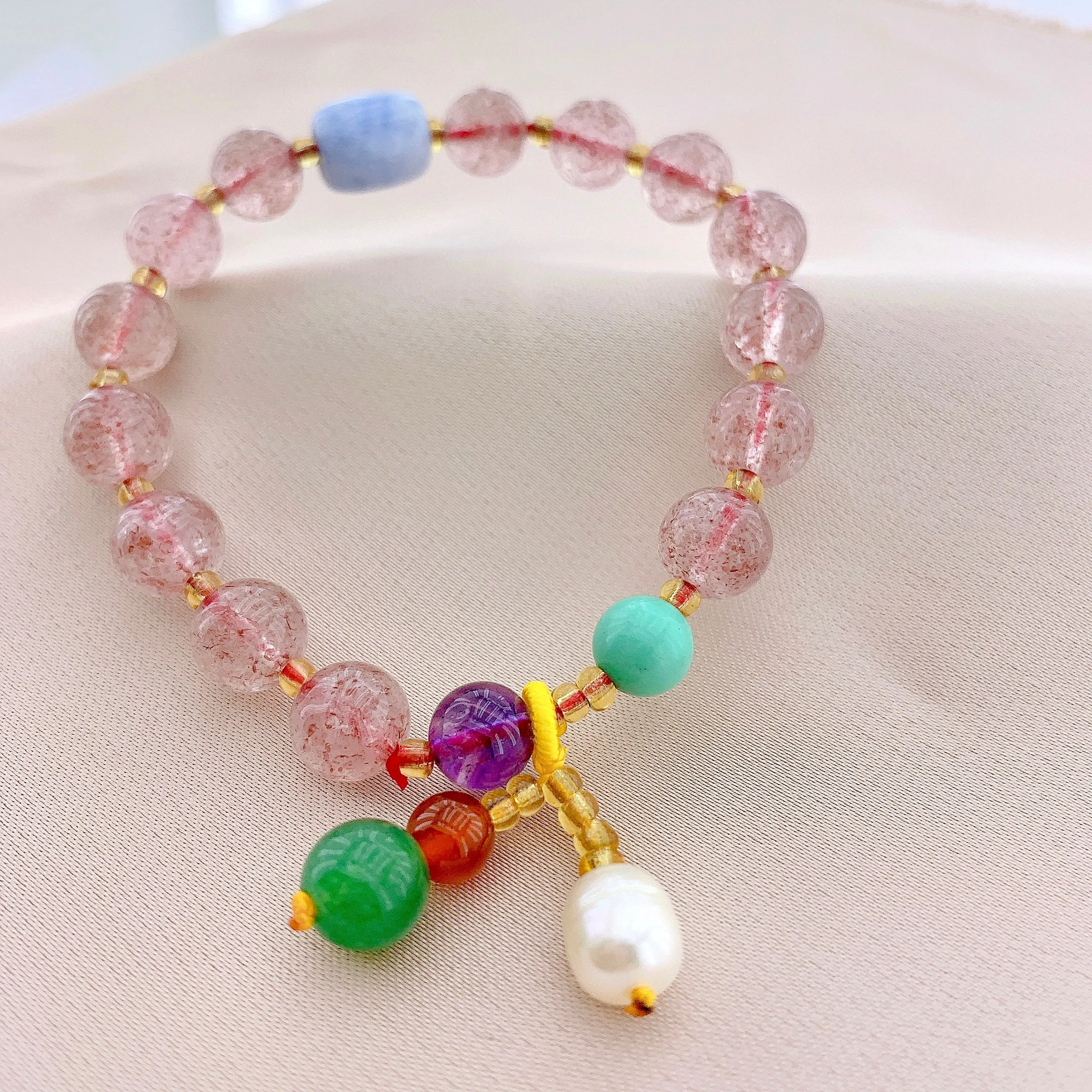 Women's Fashion Beads Gemstone Bracelet