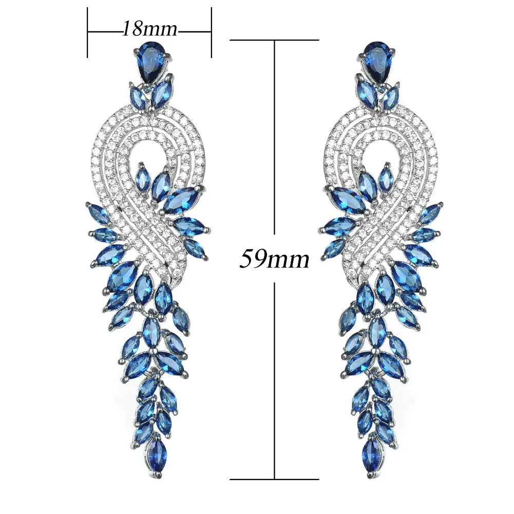 Women's Fashion Chandelier Bridal Wedding Earring