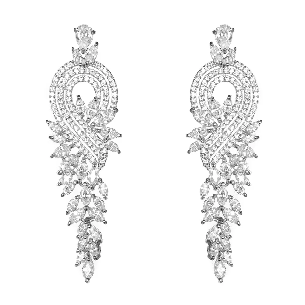 Women's Fashion Chandelier Bridal Wedding Earring