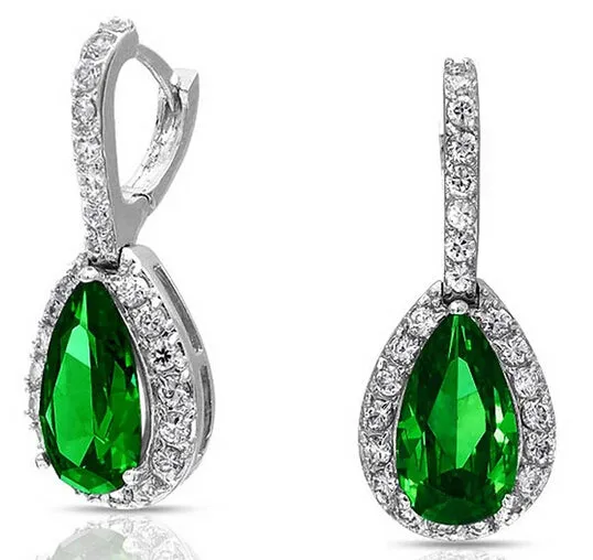 Women's Fashion CZ Bridal Wedding Earring