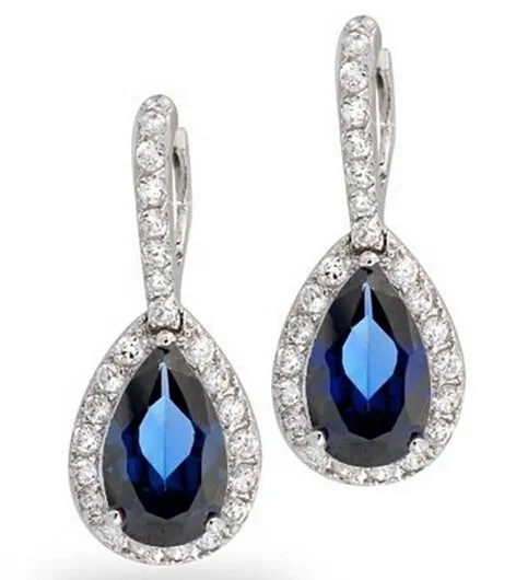 Women's Fashion CZ Bridal Wedding Earring