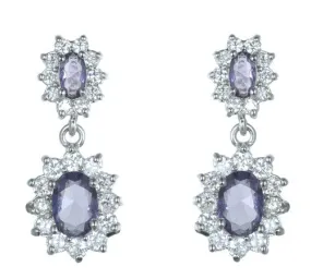 Women's Fashion CZ Drop Dangle Earring