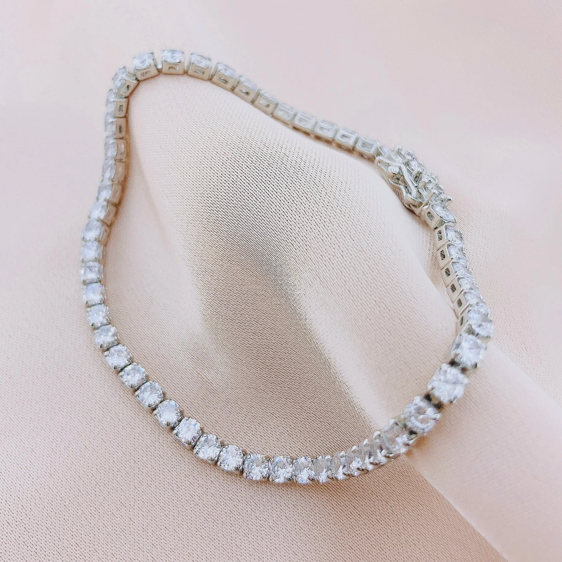 Women's Fashion CZ Tennis Bracelet