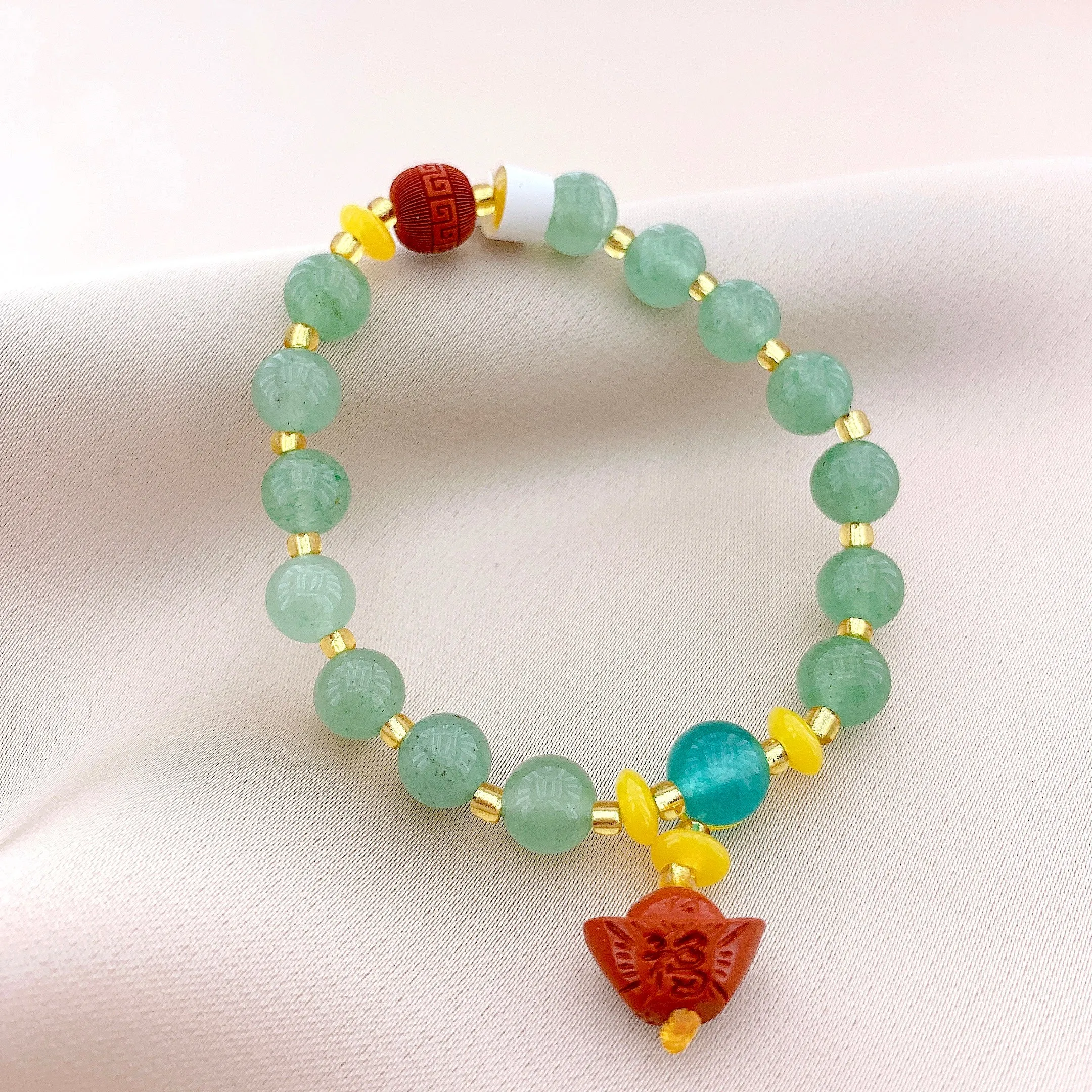 Women's Fashion Jade Beads Gemstone Bracelet