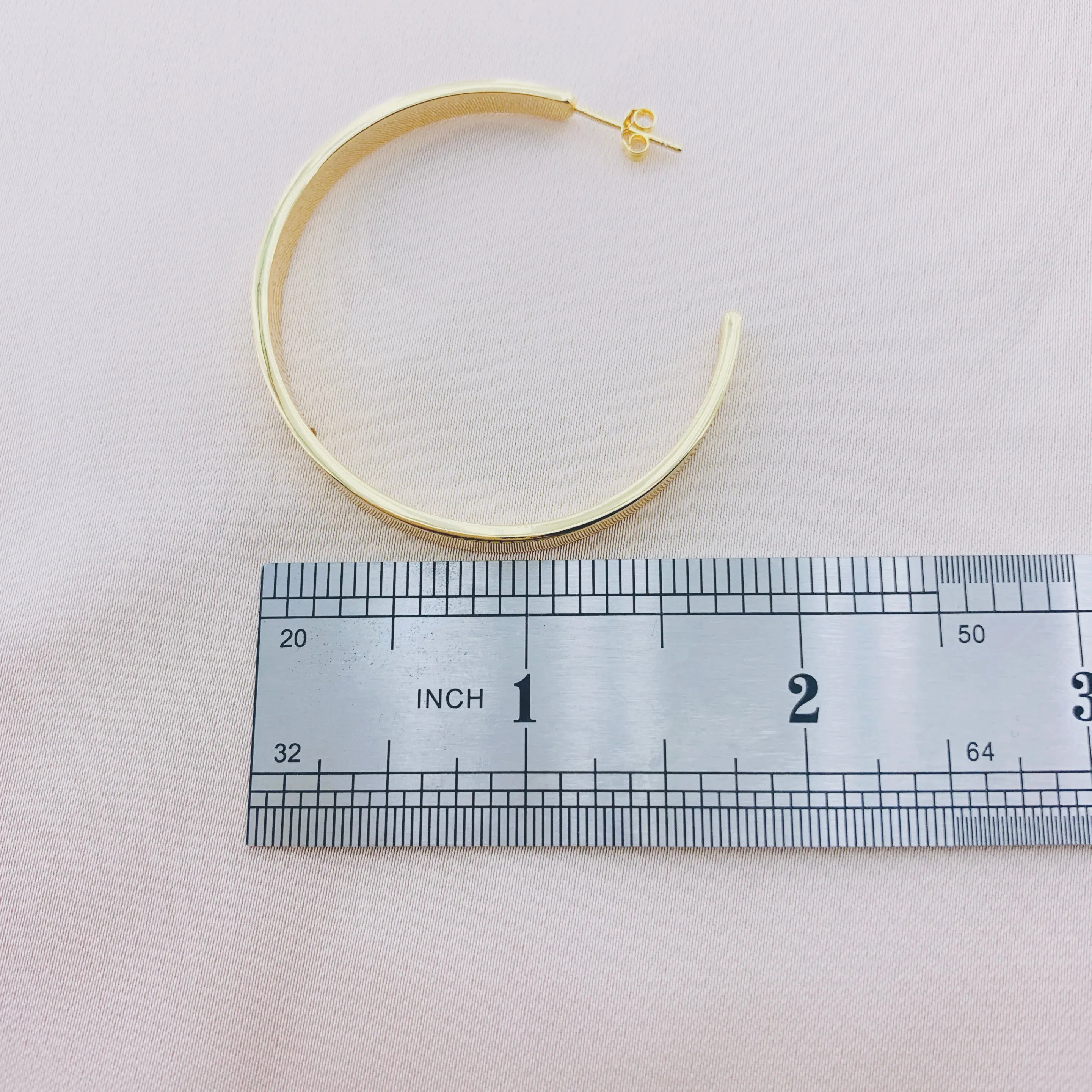 Women's Fashion Plain Hoop Earring