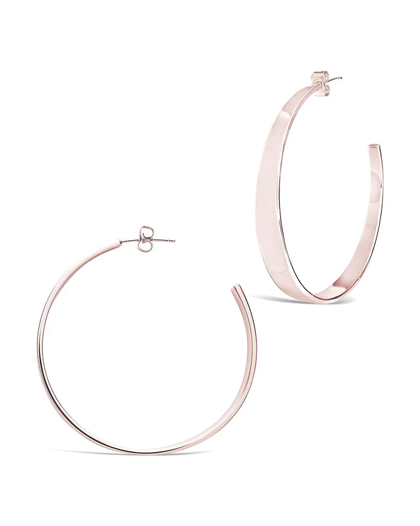 Women's Fashion Plain Hoop Earring