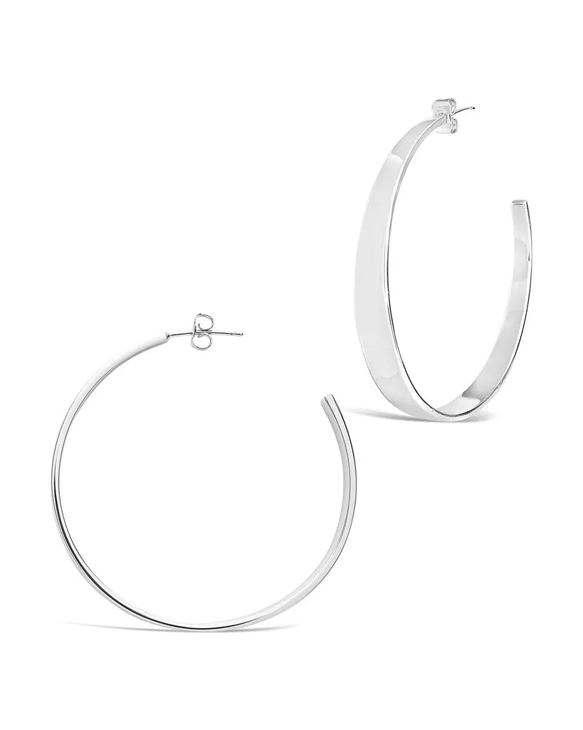 Women's Fashion Plain Hoop Earring